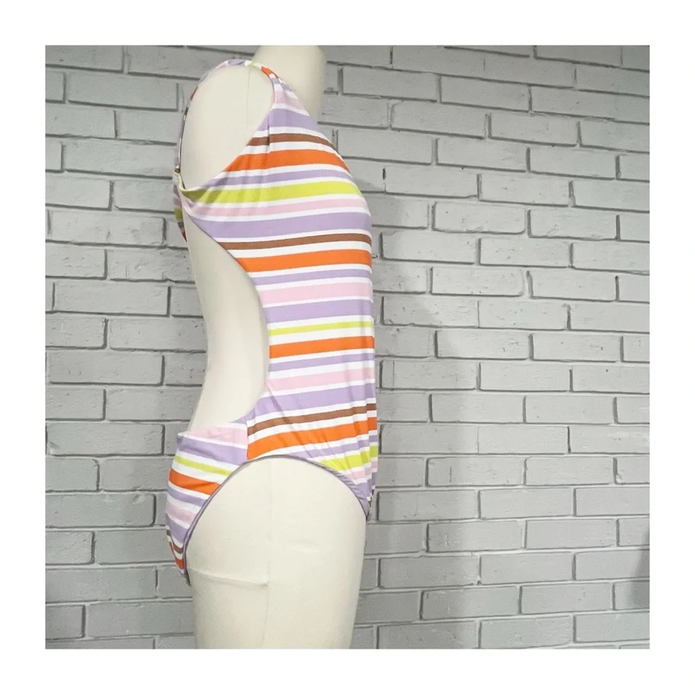 Roxy Surf Kind Kate Reversible Y2K One-Piece‎ Swimsuit